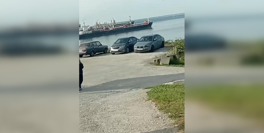 Корабель, РФ, судно, військово-моська база, Новоросійськ, АТЕШ, партизани, фото