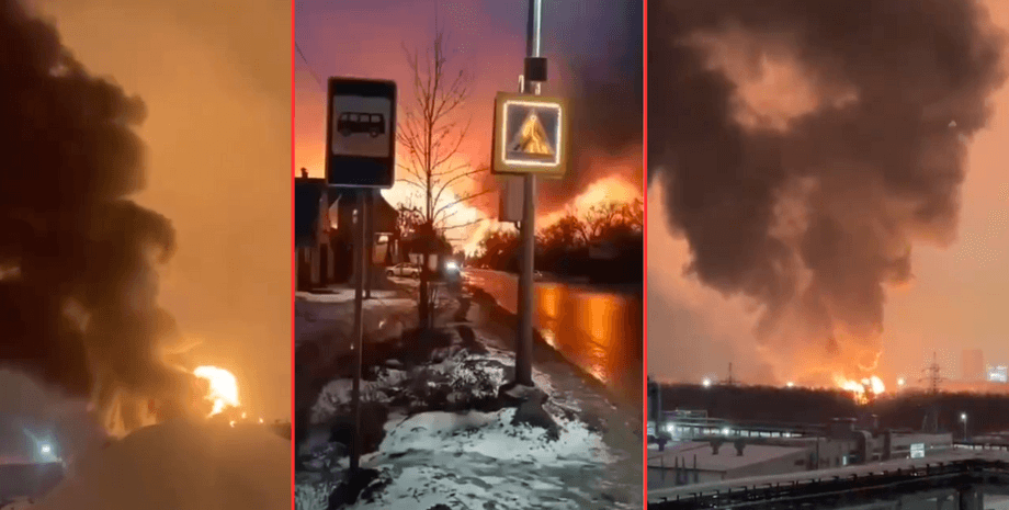 атака по РФ, атака по Росії, удар по Росії, обстріл Росії, вибухи в Росії