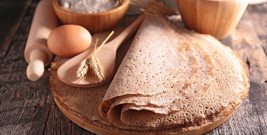 Тонкі гречані млинці, гречані млинці, гречані млинці