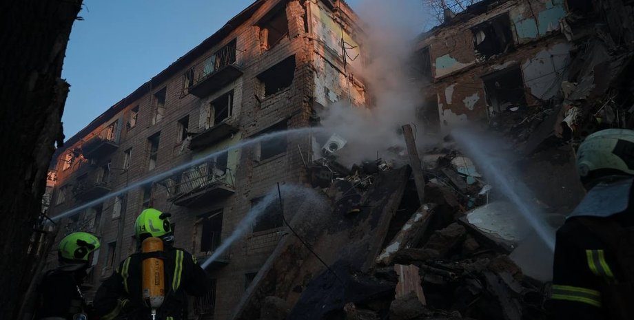 Удар по Киеву