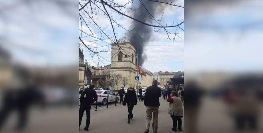 россия атаковала львов дронами