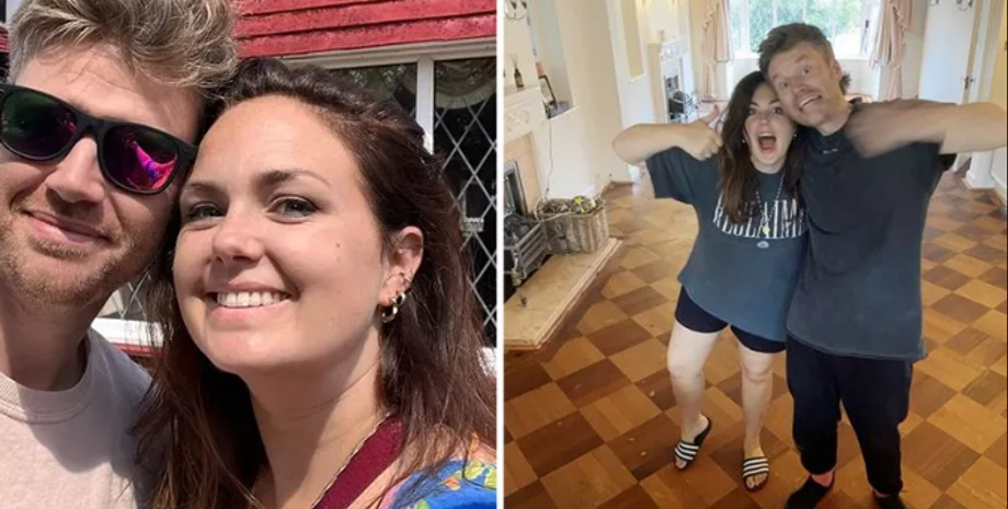 Пара нашла клад, старый пол, паркет стоит 32 тысячи долларов, супруги из Великобритании, ремонт в доме