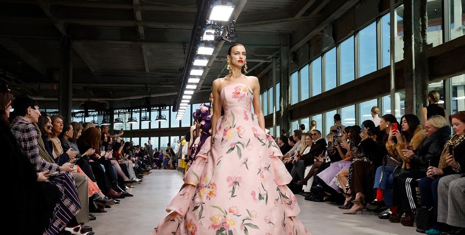 ирина шейк, каролина эррера, неделя моды, неделя моды нью-йорк, Carolina Herrera