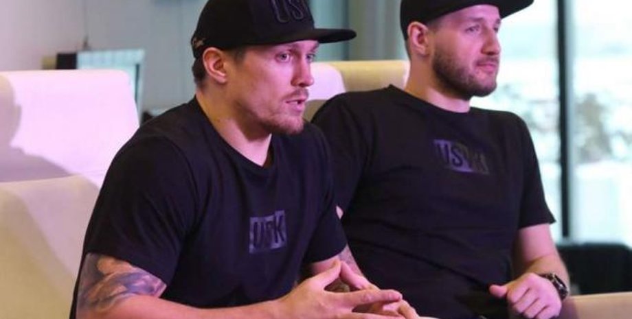 Александр Усик и Сергей Ватаманюк / Фото: K2 Promotions Ukraine