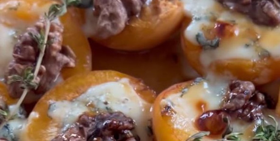 абрикосы, сыр, рецепт