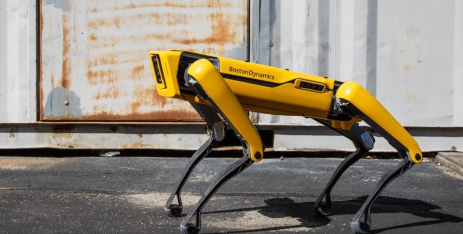 Робот-собака Spot робопес разминирование саперы США Украина мины Boston Dynamics
