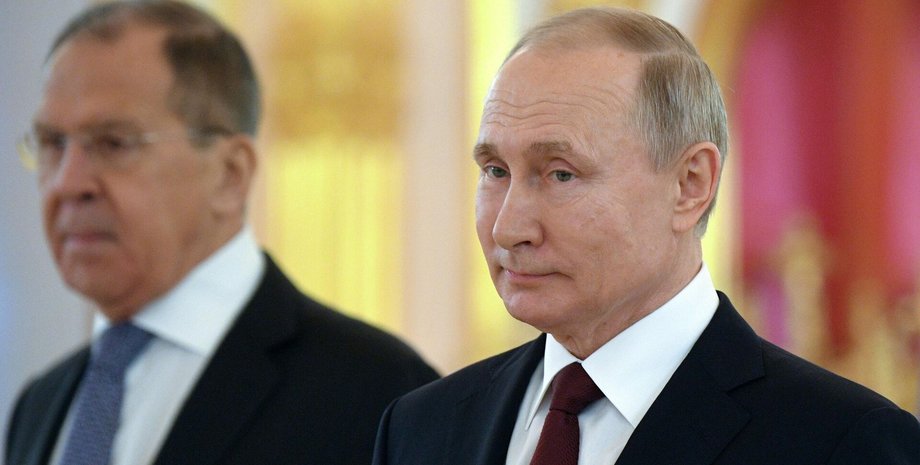 Владимир Путин и Сергей Лавров