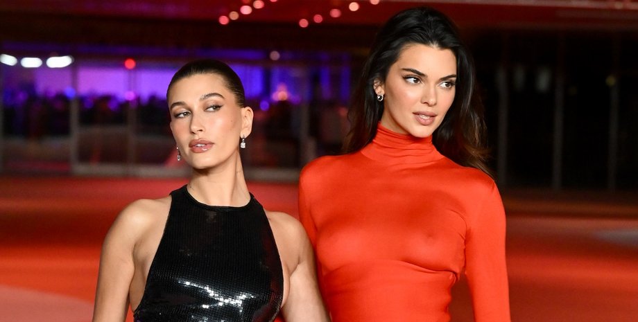 Кендалл Дженнер, Гейлі Бібер, 2023 Academy Museum Gala