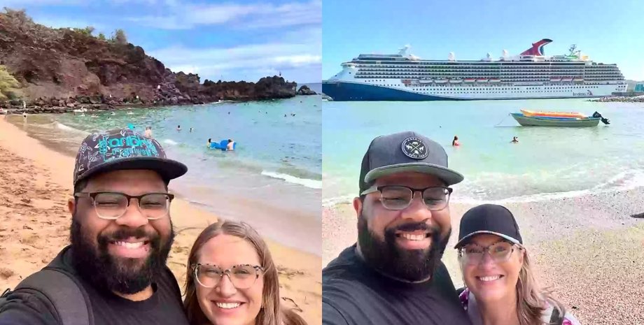 Подружжя живе на круїзному лайнері, закохана пара, життя на круїзному лайнері, круїзний лайнер, корабель мрії, продали все майно, економія,