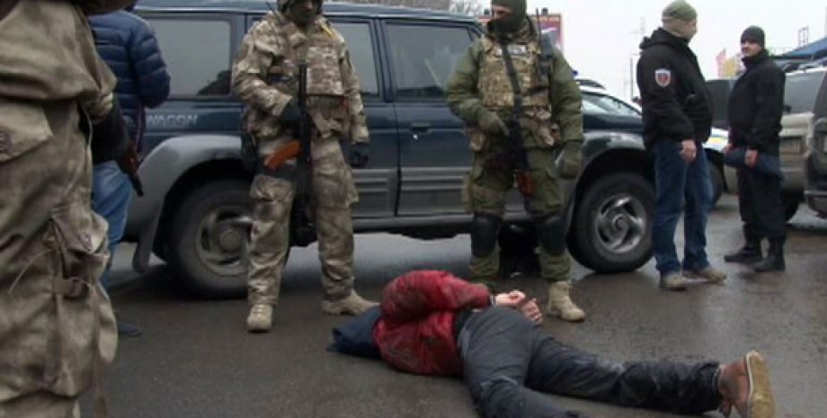 Задержание злоумышленников в Одессе / Фото пресс-службы МВД Украины