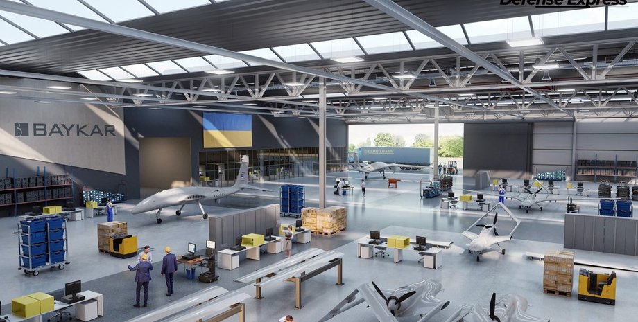 производство байрактаров в украине