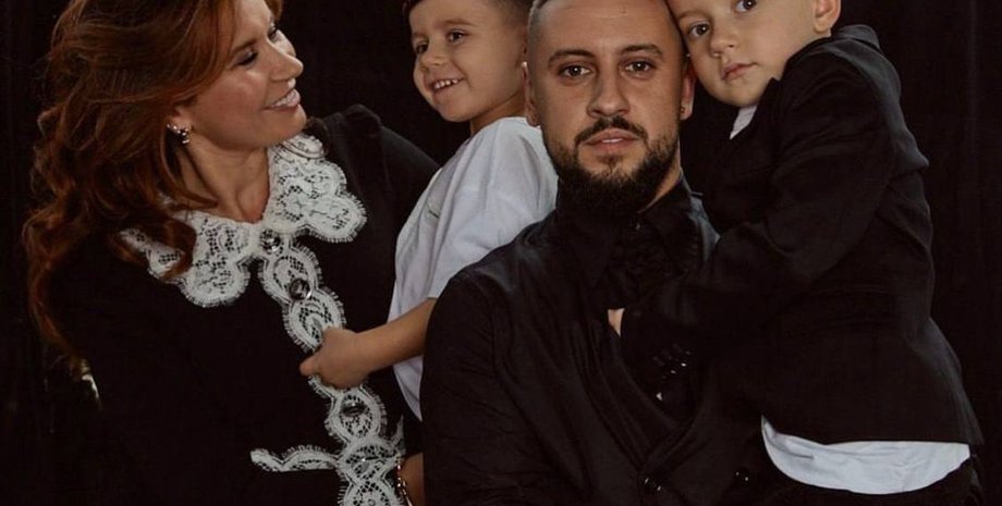 дмитрий монатик жена, поздравления с днем рождения, ирина монатик, монатик поздравил жену, сыновья монатика