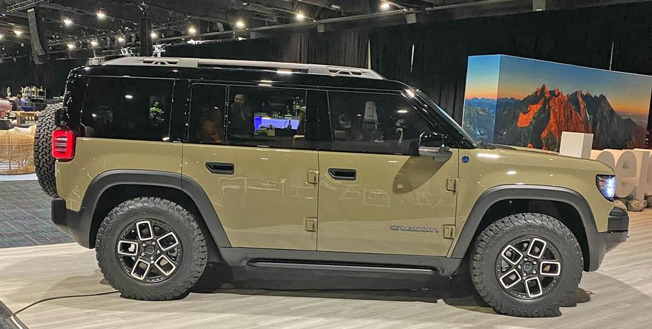 Электромобиль Jeep, Jeep Wagoneer, Jeep Recon Moab 4xe, электромобили Jeep