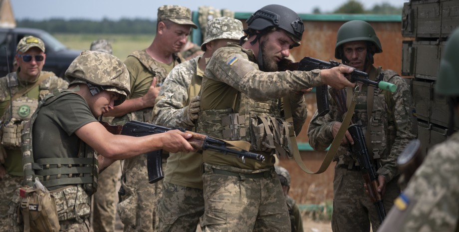 Украинские бойцы Изображение ВСУ