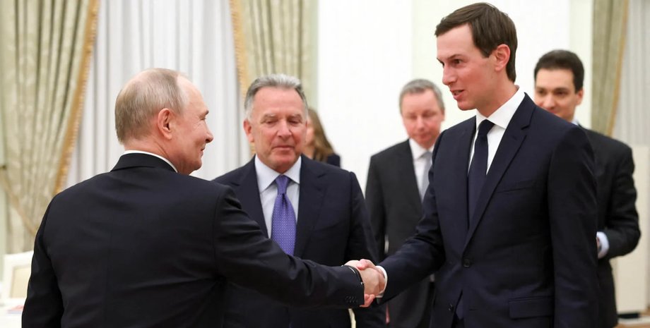 Тристороння зустріч в ОАЕ - ЗМІ розкрили ключову тему переговорів Путін вітає Джареда Кушнера та Стіва Віткоффа у Кремлі