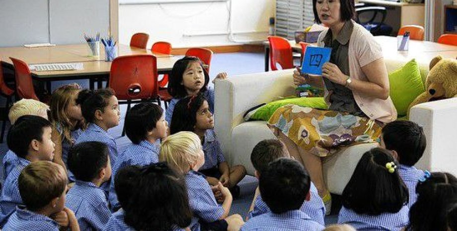 Гонконг, школа, дети