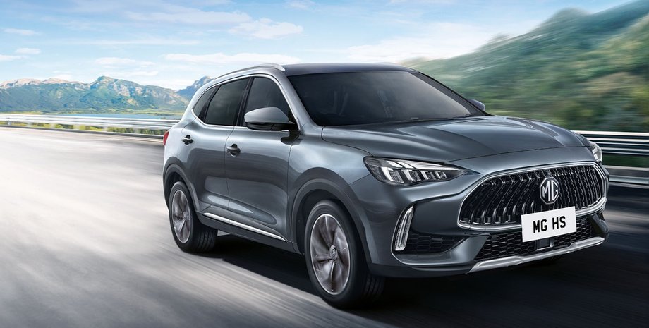 MG HS 2023, MG HS, новый MG HS, кроссовер MG
