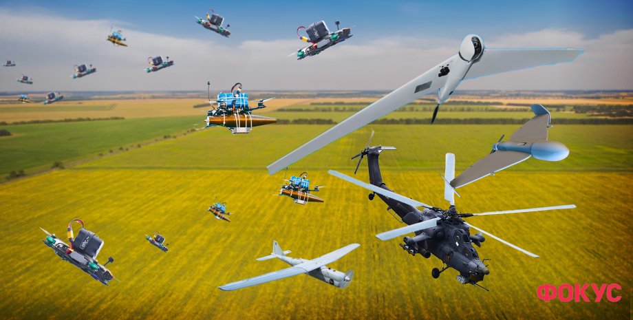 Украинские FPV-дроны против против Орлана, Zala, Шахед и вертолета Ми-8 FPV-дроны против против Орлан, Zala, Шахед, вертолета Ми-8