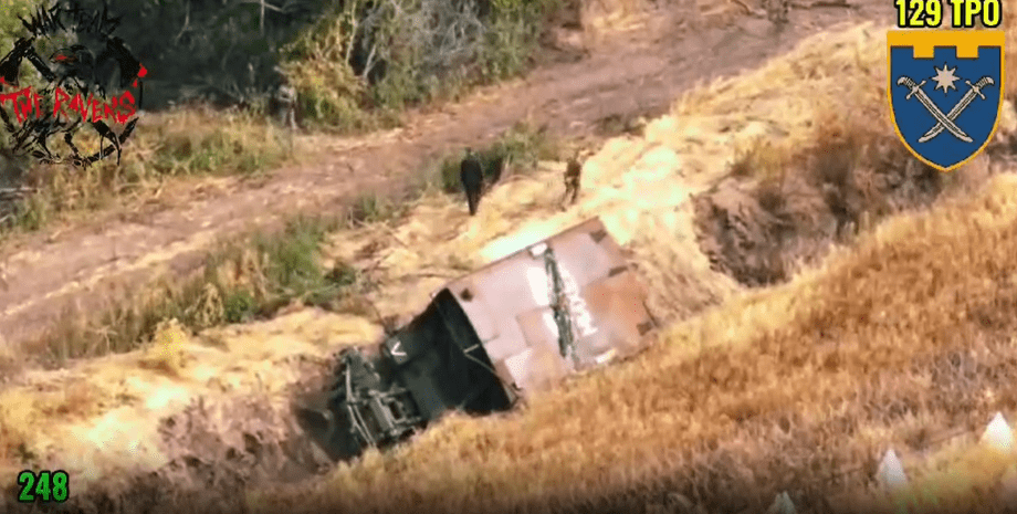 L'attaque russe contre le contrôle des forces de défense du village de Plekhovo ...