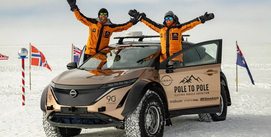 Nissan Ariya, электромобиль Nissan, кроссовер Nissan, автопробег