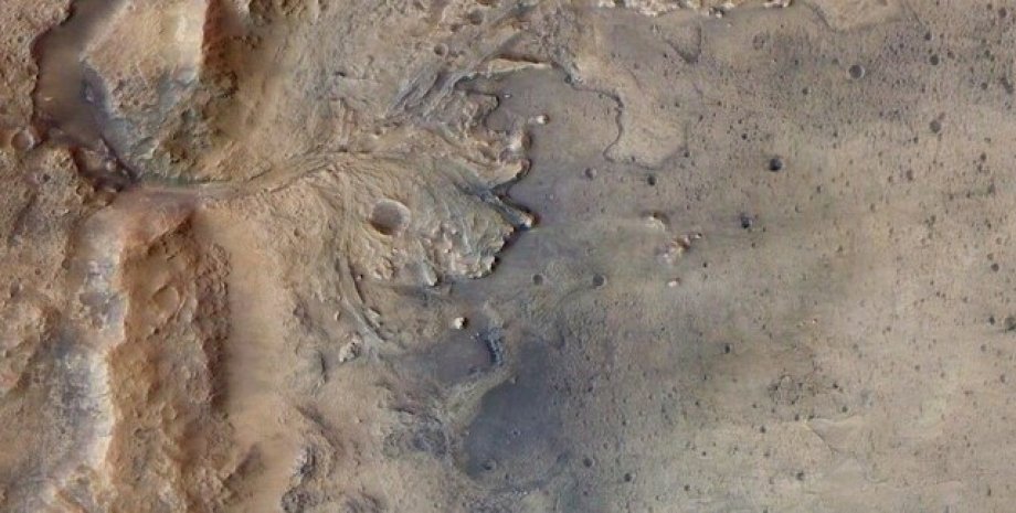 Кратер Єзеро, Марс