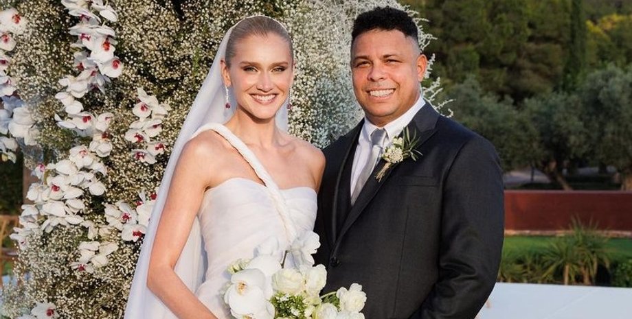 роналдо, футболіст роналдо, селіна локс, весілля