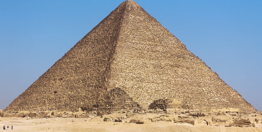 Велика піраміда Гізи Велику пірамду збудували набагато раніше