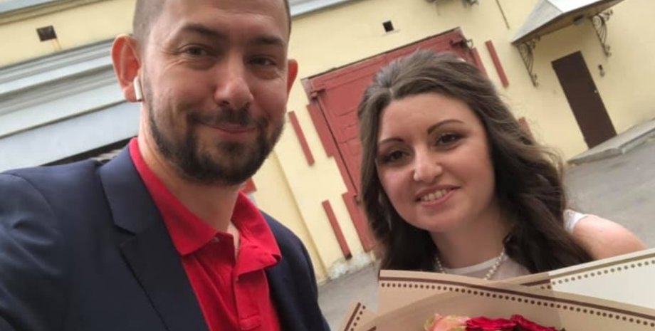 Журналист Роман Цимбалюк  и Татьяна Шевченко/Фото: facebook.com/RomanTsymbaliuk