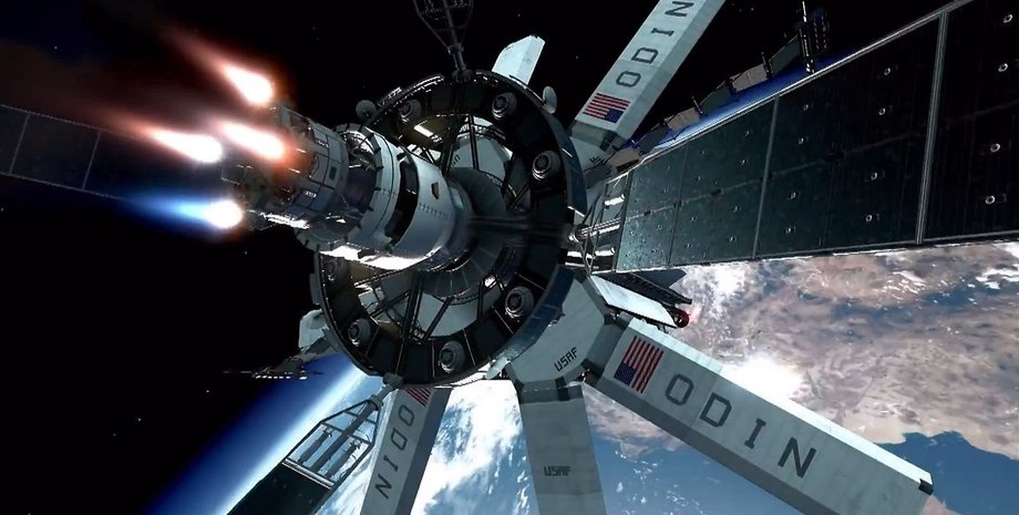 американский спутник, звездные войны, космические силы сша