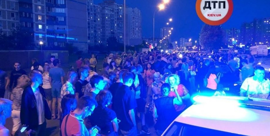 Место ДТП/Фото: facebook.com/dtp.kiev.ua/