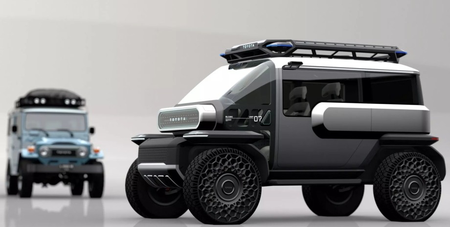 Toyota Baby Lunar Cruiser Toyota Baby Lunar Cruiser, луноход Toyota, внедорожник Toyota