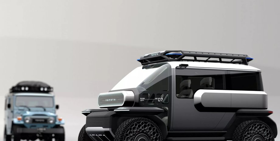 Toyota Baby Lunar Cruiser, луноход Toyota, внедорожник Toyota