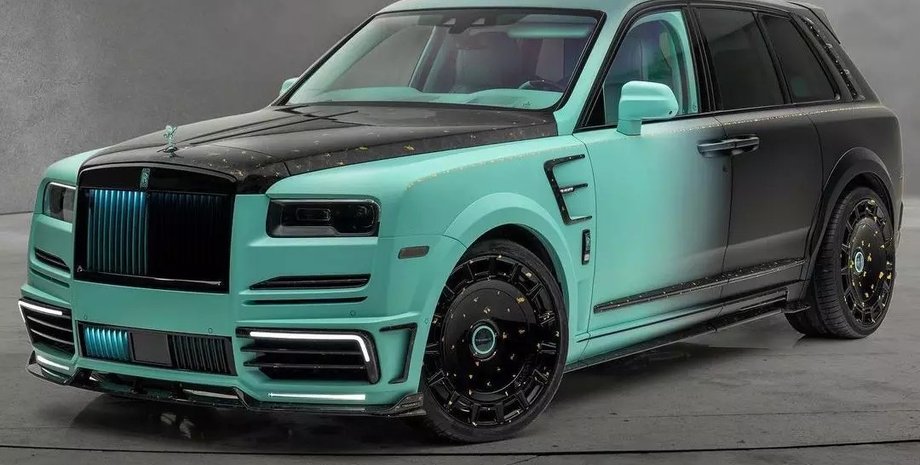 Rolls-Royce Cullinan Mansory, Rolls-Royce Cullinan, Linea D'Oro