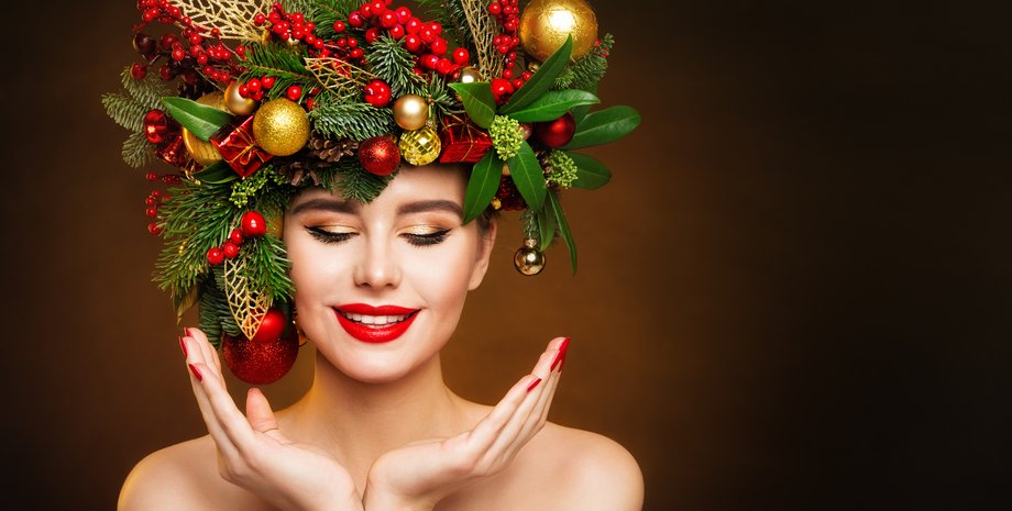 Макияж к Новогому году металлического быка