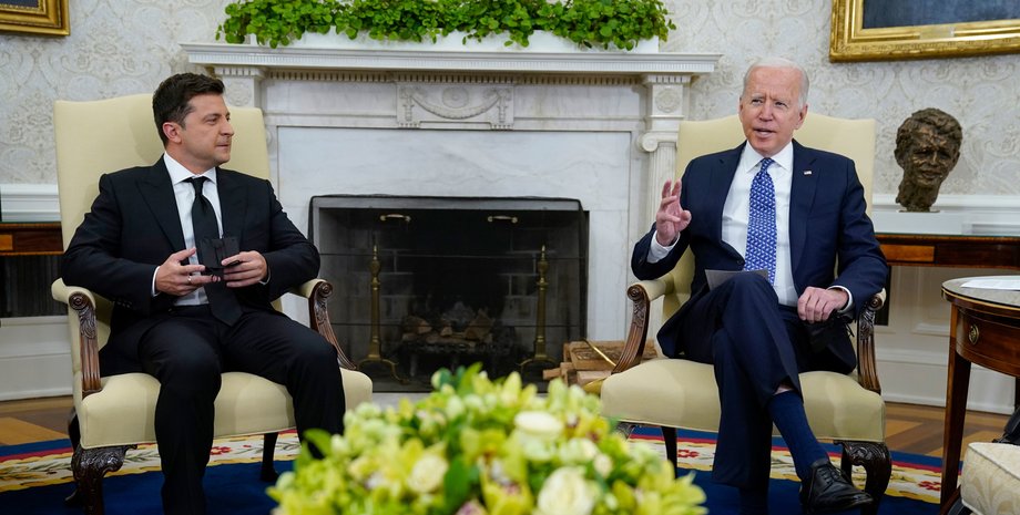 байден, зеленский, президент сша, президент украины