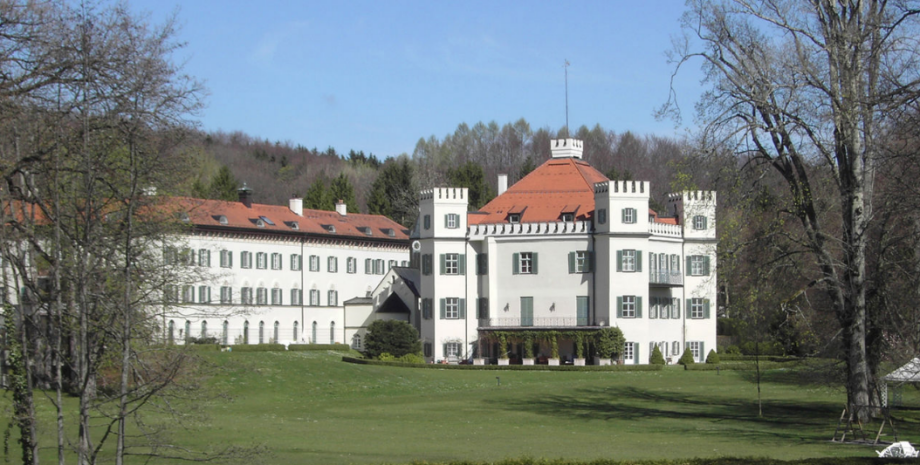 імператриця Сіссі, резиденція імператриці, квартира в замку Сіссі, озеро, Баварія, Німеччина, Альпи