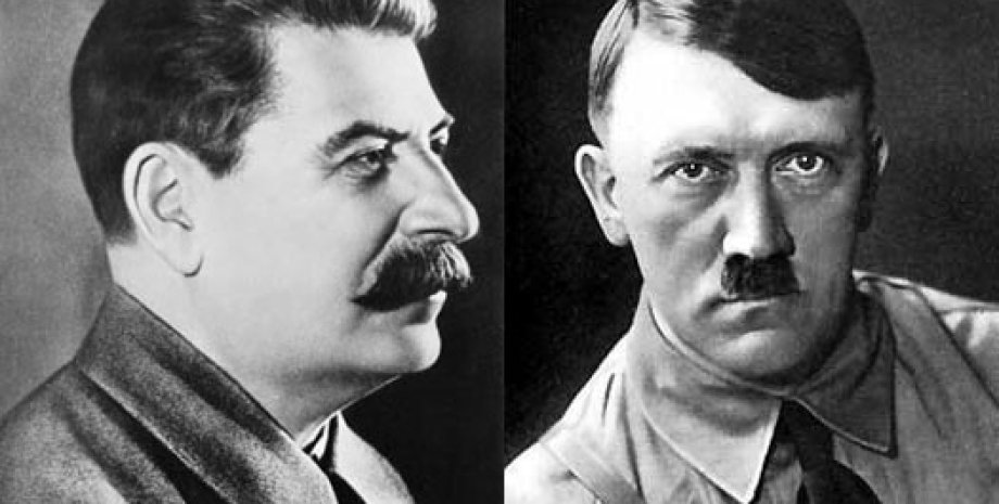 Иосиф Сталин и Адольф Гитлер / Фото из открытых источников