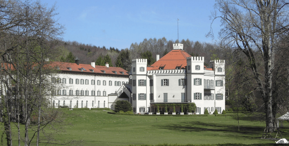 императрица Сисси, резиденция императрицы, квартира в замке Сисси, озеро, Бавария, Германия, Альпы