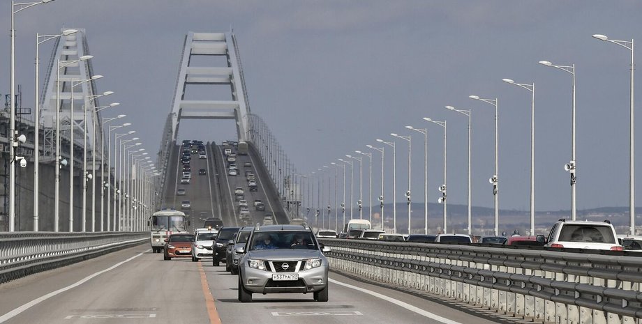 Крымский мост, Крымский полуостров, Крым, война РФ против Украины, атаки по военным объектам РФ