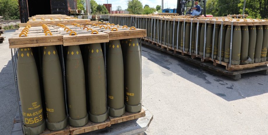 артиллерийские снаряды США