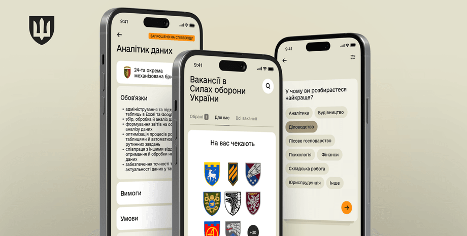 резерв+, вакансии силы обороны