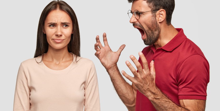 женщина, мужчина, ссора. пара