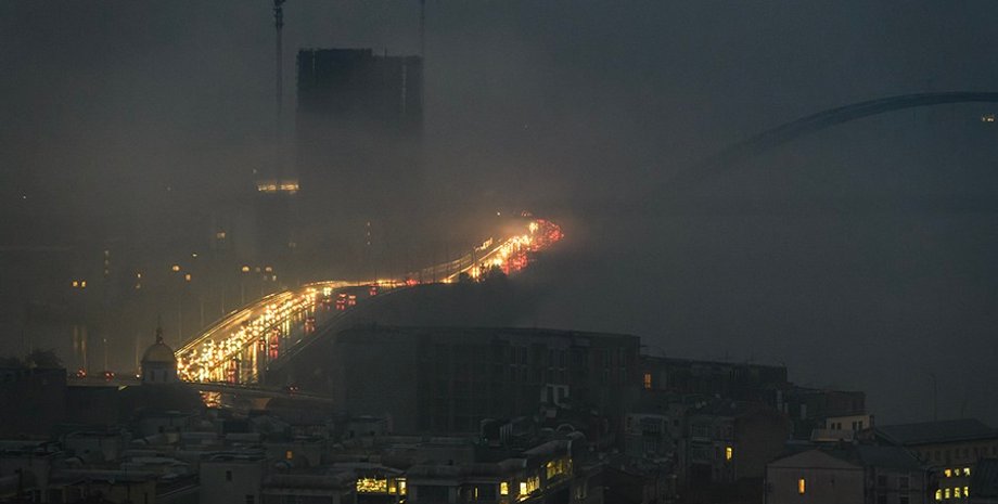 Киев без света