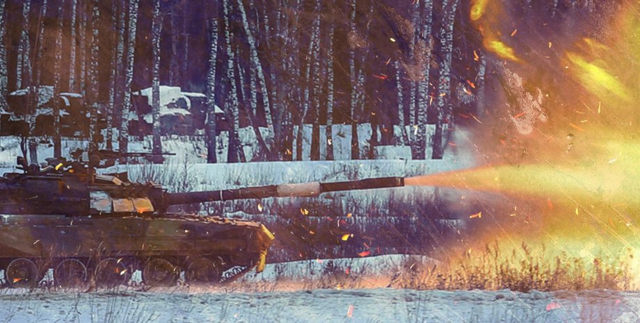 военная техника, наступление, огонь