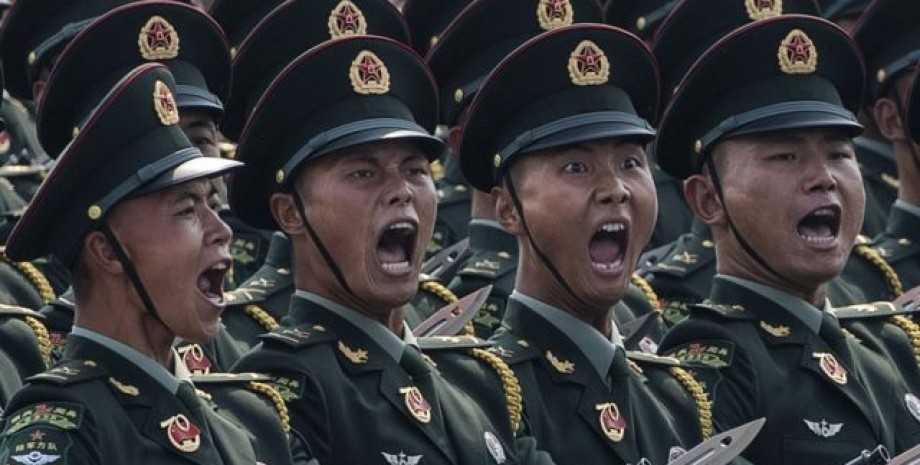военные китай, китайские военные, армия китая