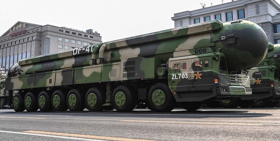 Ракета Dongfeng-41, ракета китай, міжконтинентальна балістична ракета, міжконтинентальна балістична ракета
