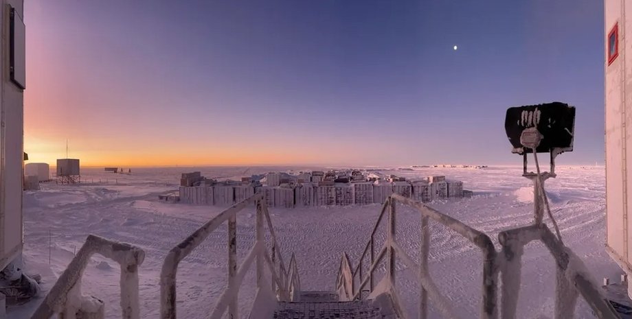 антарктида, антарктида схід сонця