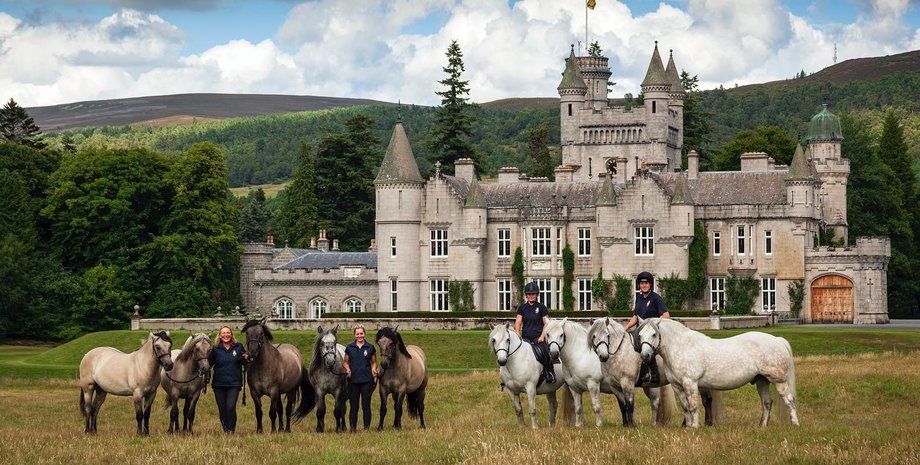 Замок Балморал, шотландия, королевская резиденция, король чарльз