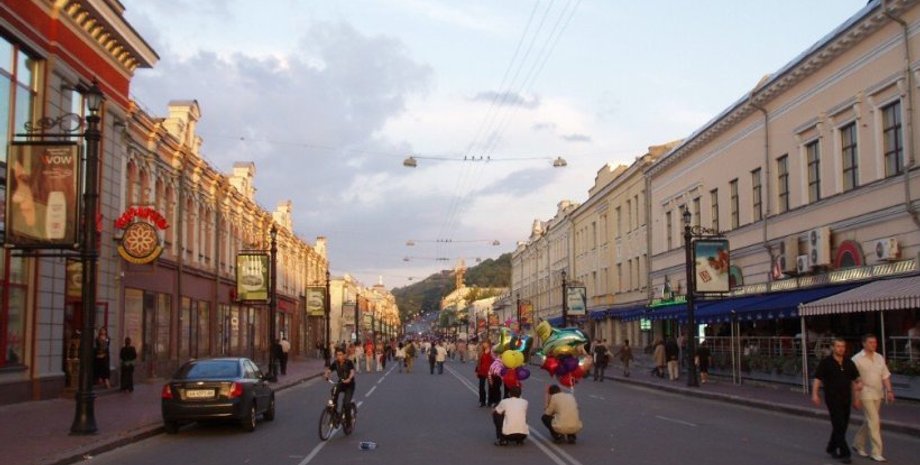 Улица Сагайдачного в Киеве / Фото: photo.kievjournal.com