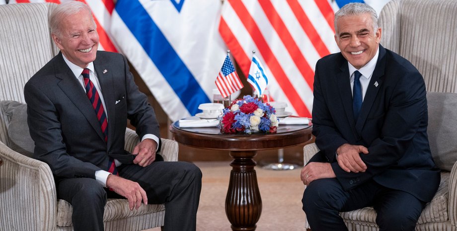 Джо Байден, Яїр Лапід, байден лапід, лапід байден, зустріч байден лапід, байден лапід переговори